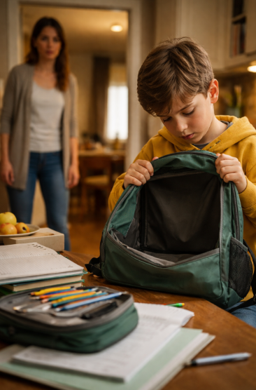 „În ziua în care am refuzat să dau bani «pentru nevoile clasei», fiul meu s-a întors acasă cu rucsacul gol”