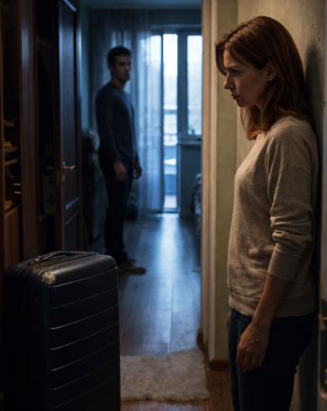 „Am refuzat să semnez acordul pentru vânzarea apartamentului nostru — iar soțul meu a pus în tăcere valiza pe hol”