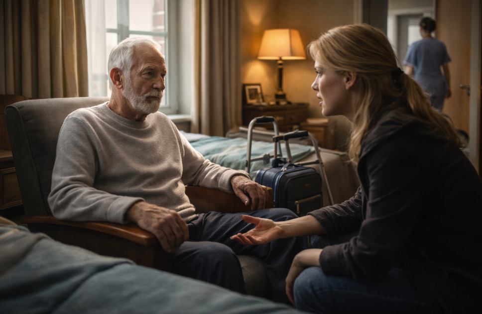 „Am intrat pentru prima dată într-un cămin de bătrâni ca să-l iau pe tata — și el a refuzat să plece cu mine”