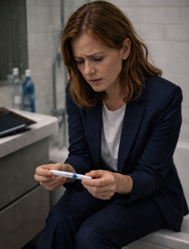 O ciąży dowiedziała się tego samego dnia, w którym podpisała umowę o awans.