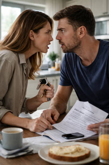 „După cincisprezece ani de căsnicie, el a propus brusc bugete separate”