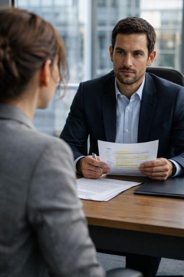 „Am venit la un interviu și am văzut la masă omul pe care am încercat să-l uit zece ani”