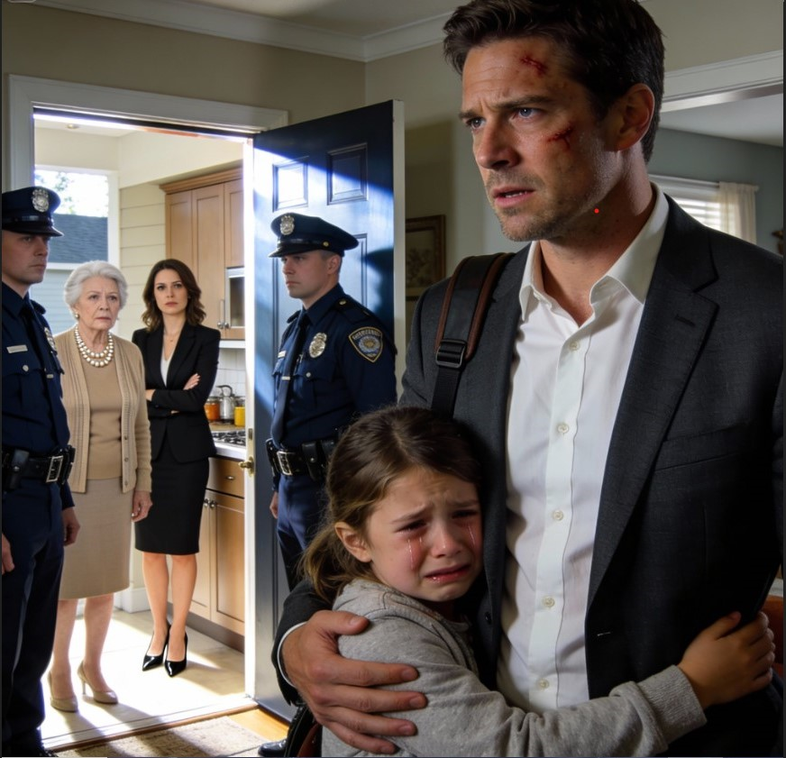 Wróciłem do domu dzień wcześniej i zastałem moją małą, trzęsącą się na podłodze, podczas gdy policja przesłuchiwała naszą rodzinę.