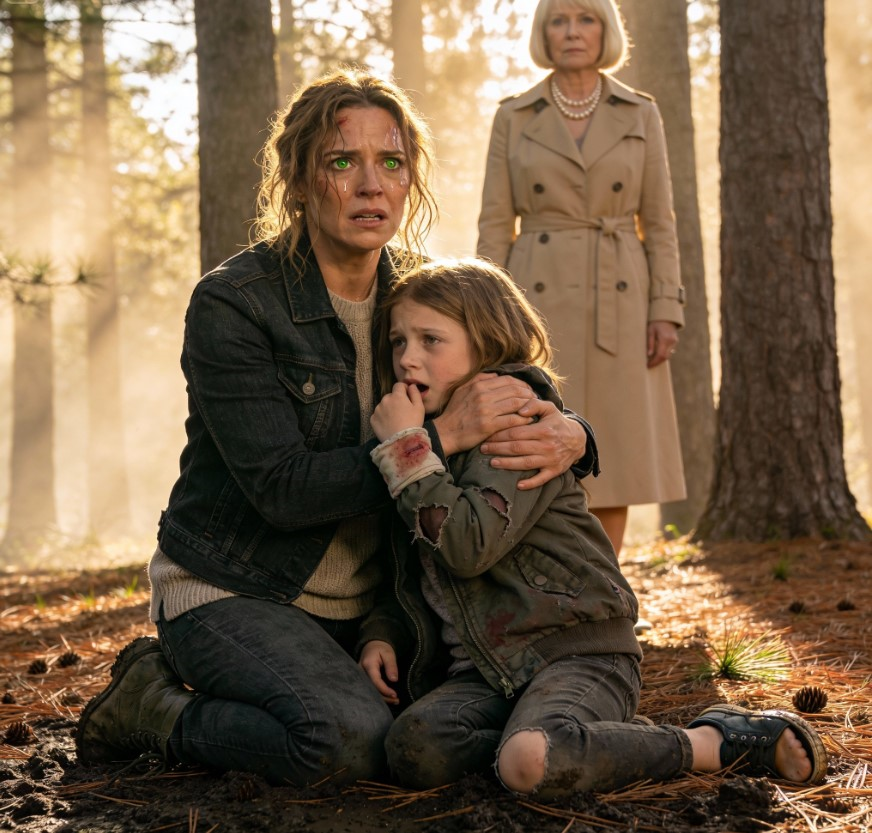 Moja mała wróciła do domu z siniakiem na nadgarstku, błotem we włosach i jednym przerażającym wyznaniem: matka mojego męża zostawiła ją w lesie, żeby umarła.