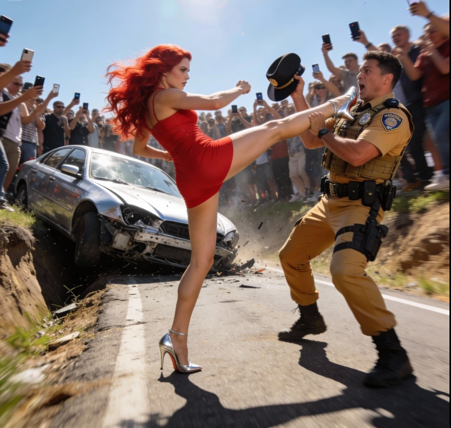 Sprawiedliwość w czerwonej sukience