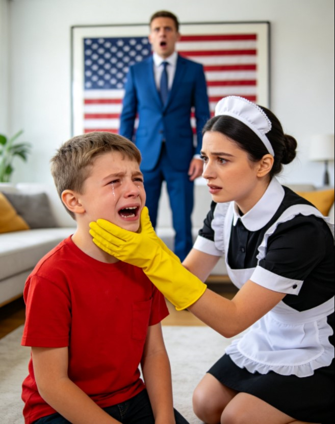 Сын миллионера, который считался глухим, каждый день плакал и просил о помощи… пока новая домработница не поняла его сигнал…