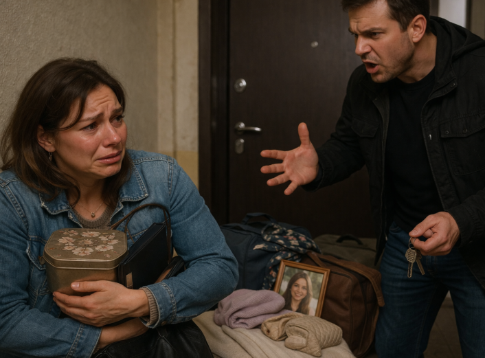 Ea își îngropa mama, iar fratele deja o scotea din casă