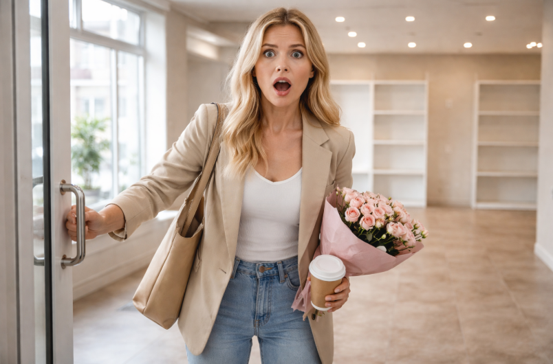 În ajunul deschiderii, am intrat într-un salon gol