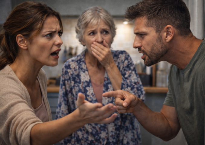 Mama a stat la noi doar o săptămână, dar a fost mai mult decât suficient