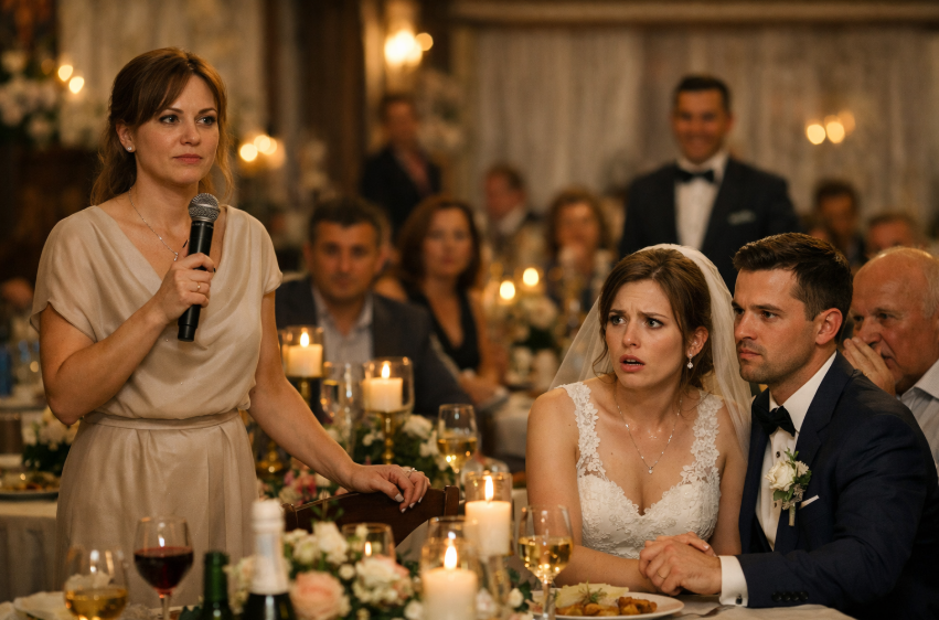 Ea a stricat nunta cu o singură frază — dar adevărata trădare se petrecuse cu mult înainte de seara aceea