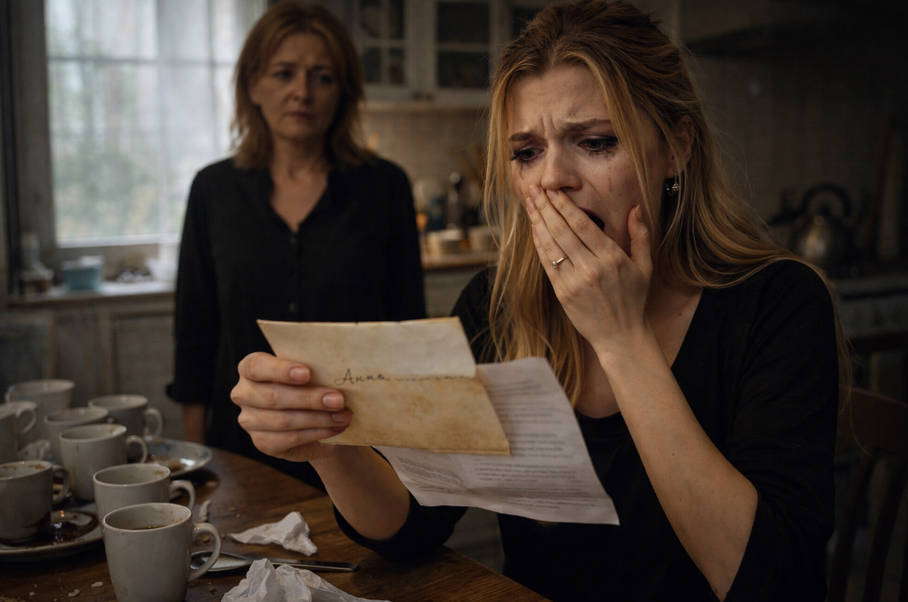 După înmormântare, un singur plic de la tatăl ei a distrus nunta fiicei