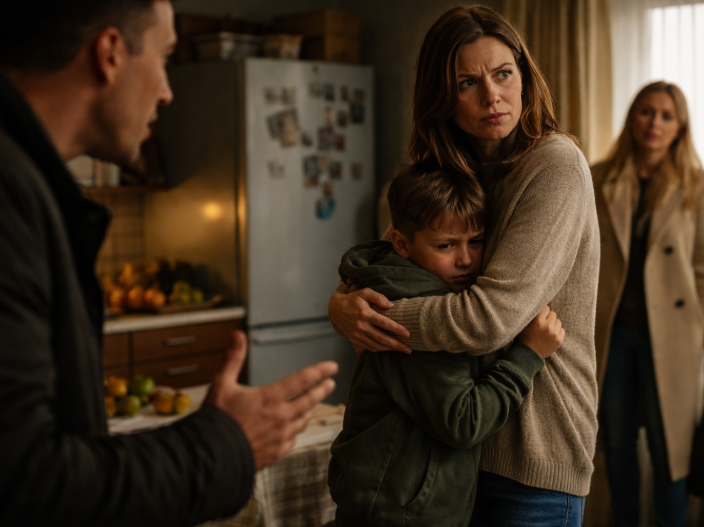 Ea și-a luat nepotul la ea după moartea surorii, iar după un an tatăl lui a venit să-l ia cu noua soție