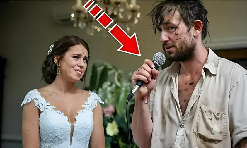 Auf der Hochzeit tauchte plötzlich ein Landstreicher auf, in schmutziger, zerlumpter Kleidung