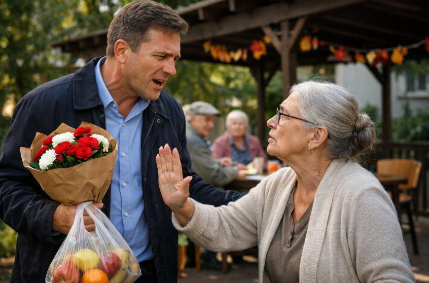 A venit s-o ia pe mama acasă, dar ea i-a spus: „Eu nicăieri nu plec”