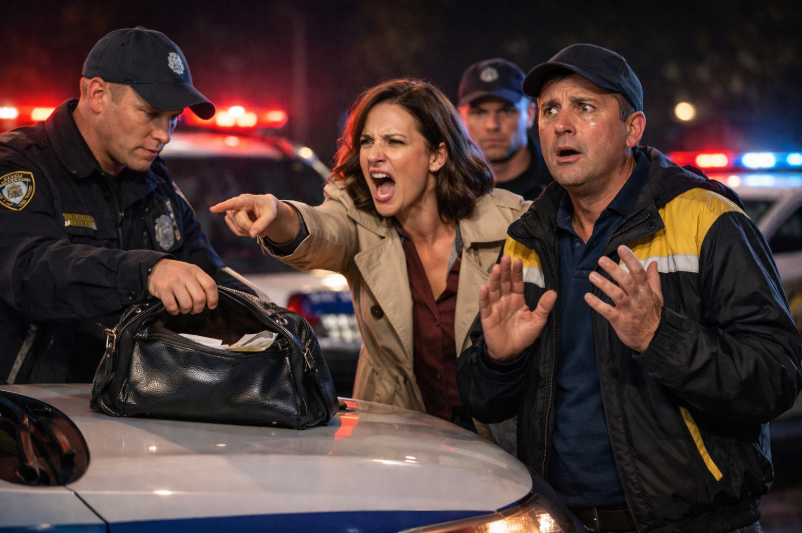 Taximetristul a returnat geanta uitată, dar la fața locului îl aștepta deja o acuzație pregătită