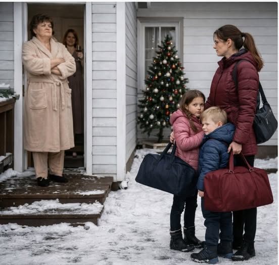 Dla was nie ma tu miejsca — powiedziała teściowa, kiedy przyjechałam z dziećmi na Nowy Rok do własnego domu.