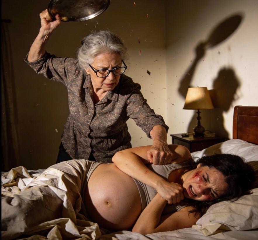 Nie jesteś pierwszą kobietą, która zaszła w ciążę — warknęła moja teściowa.