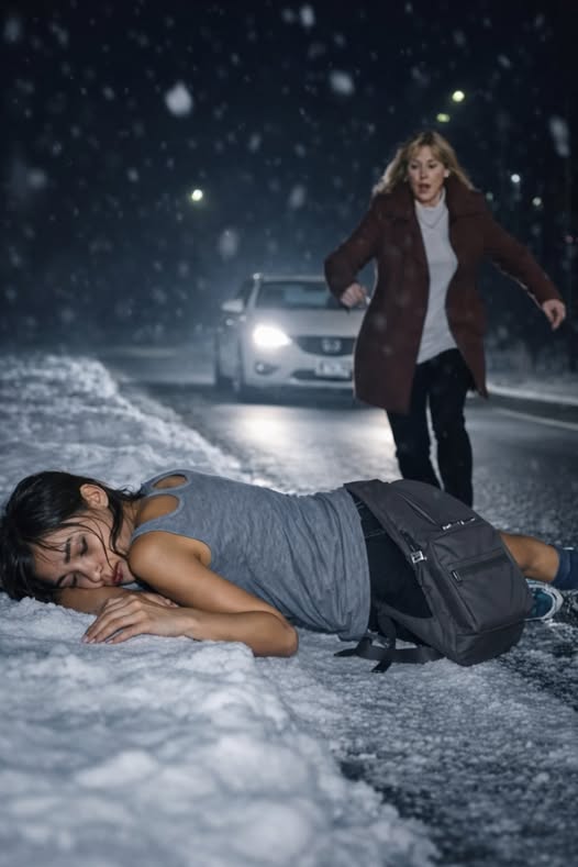 Я помогла девушке, которая зимой лежала на улице без сознания в одной майке: но позже я осознала, что в ту ночь чуть не лишилась жизни