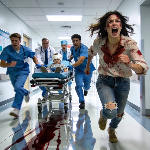 Lena biegła, nie czując nóg.