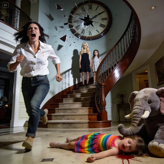 Moja siostra się roześmiała, kiedy jej córka zepchnęła moją ze schodów