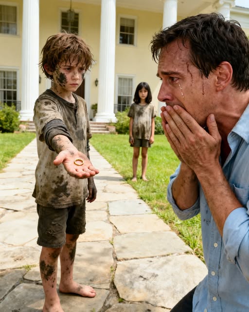 Dwoje dzieci zapukało do drzwi obcego człowieka i poprosiło, czy mogą posprzątać mu podwórko w zamian za jedzenie