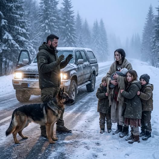 Zamieć nie dała im żadnych szans, ale były specnazowiec wyciągnął rękę: „Chodźcie ze mną…”
