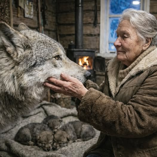 Ona uratowała zamarznięte wilczki, nie wiedząc, że tydzień później ten czyn uratuje jej życie…