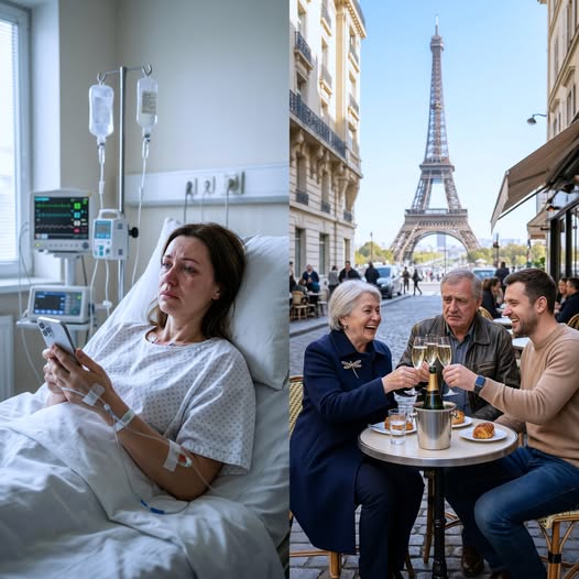 Rodzice zostawili mnie samą w szpitalnym pokoju po tym strasznym dniu i odlecieli do Francji za moje własne pieniądze!