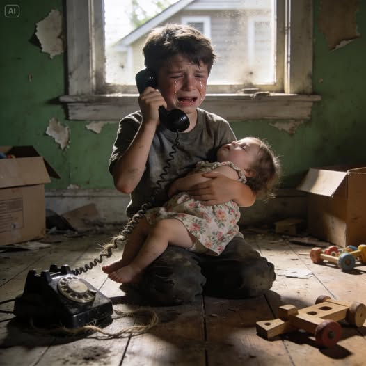 «Tato… moja siostrzyczka się nie budzi. Już od trzech dni nic nie jedliśmy»