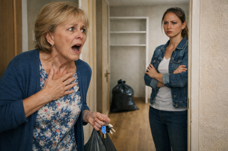 Cât am lipsit, nora mea a aruncat tot din camera mea