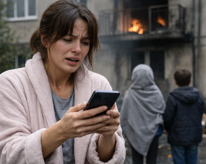 Când i-a ars apartamentul, la muncă i-au cerut „dovadă”