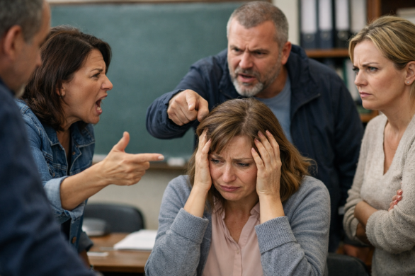 După un control obișnuit la școală, profesoara a fost acuzată că strânge bani de la părinți — dar adevărul s-a dovedit mult mai murdar