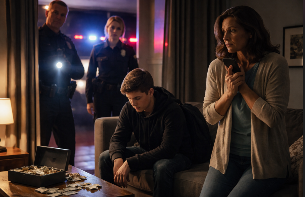 Я вызвала полицию на собственного сына.