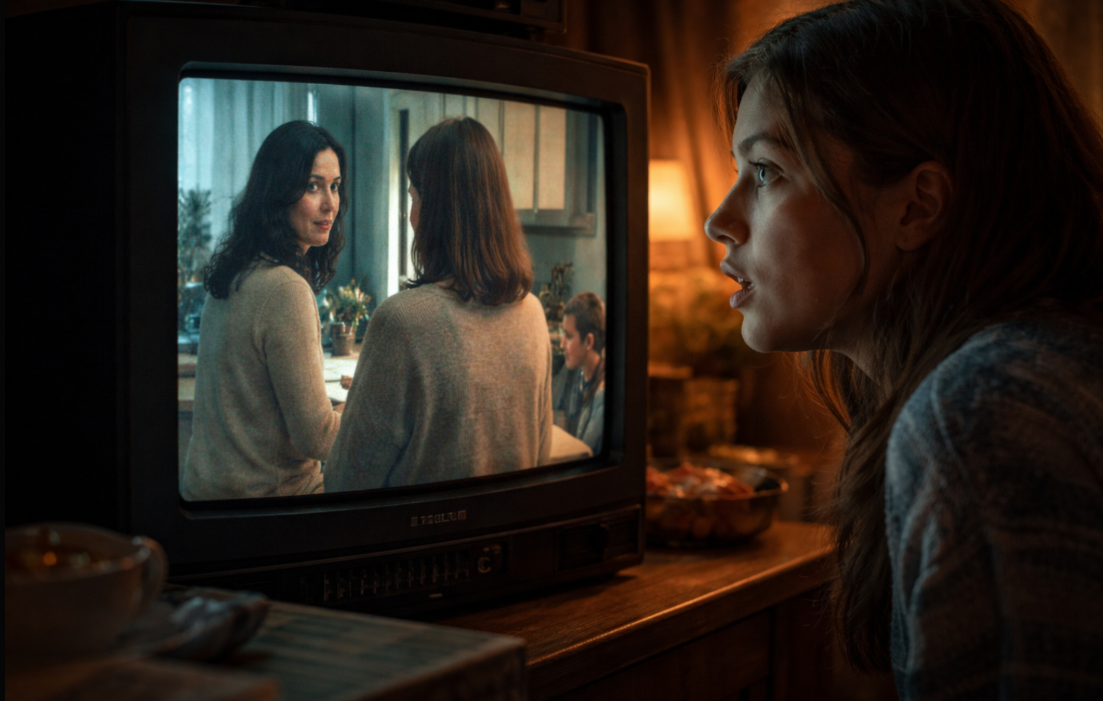 am văzut o femeie necunoscută într-un video vechi de la ziua mea de naștere — iar mama a oprit brusc televizorul