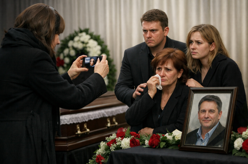 La înmormântare, o necunoscută a cerut fotografia celui mort — și a scos la iveală cel mai mare secret al lui