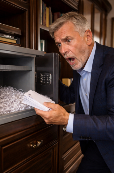 Milionarul a vrut să-și testeze familia — și nu a descoperit un hoț, ci propriul fiu