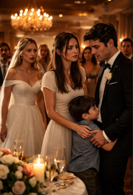 Ea a venit la nunta mea cu un copil în brațe