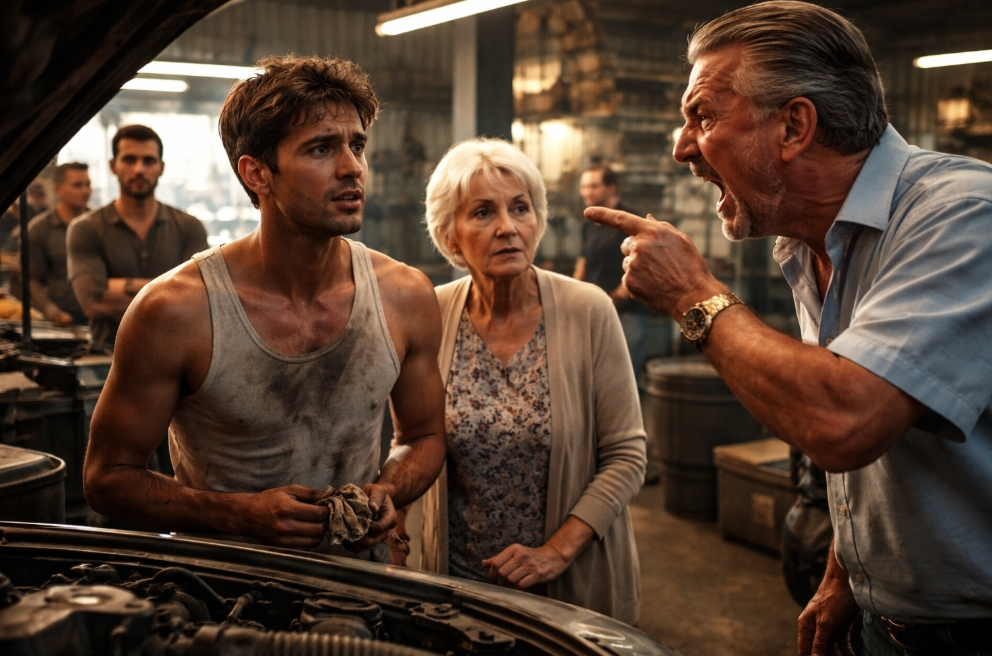 L-a concediat pentru că a reparat gratis mașina unei bătrâne…Dar peste câteva zile a aflat cine era ea cu adevărat.