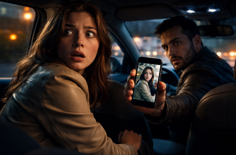 Przypadkiem wsiadłam do чужego auta — a kierowca ruszył, nawet o nic nie pytając