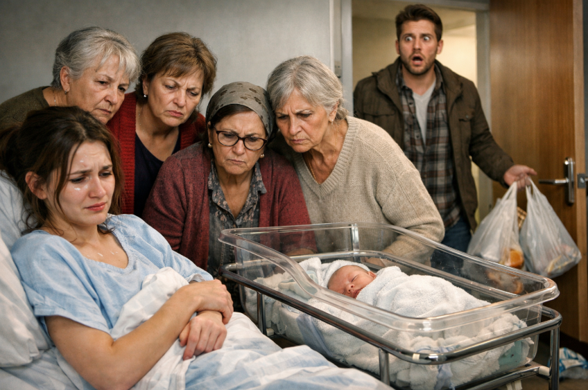 Po porodzie zrozumiałam, po co oni naprawdę przyjechali