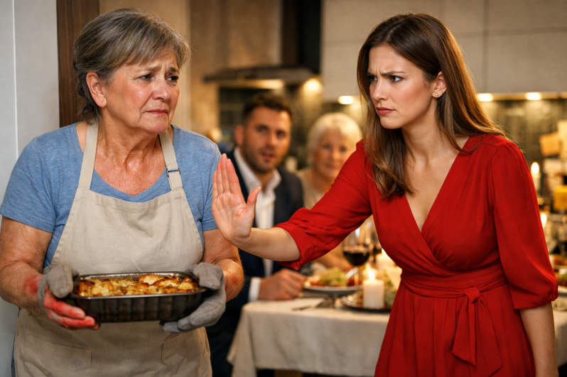 Fiica se rușina de mama ei simplă, până când o singură seară a pus-o la locul ei