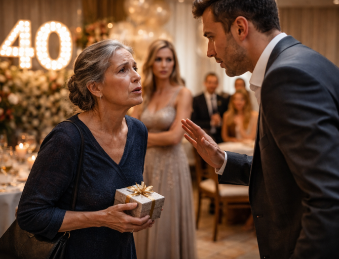 Fiul i-a spus mamei să nu vină la aniversarea lui, dar ea tot s-a dus