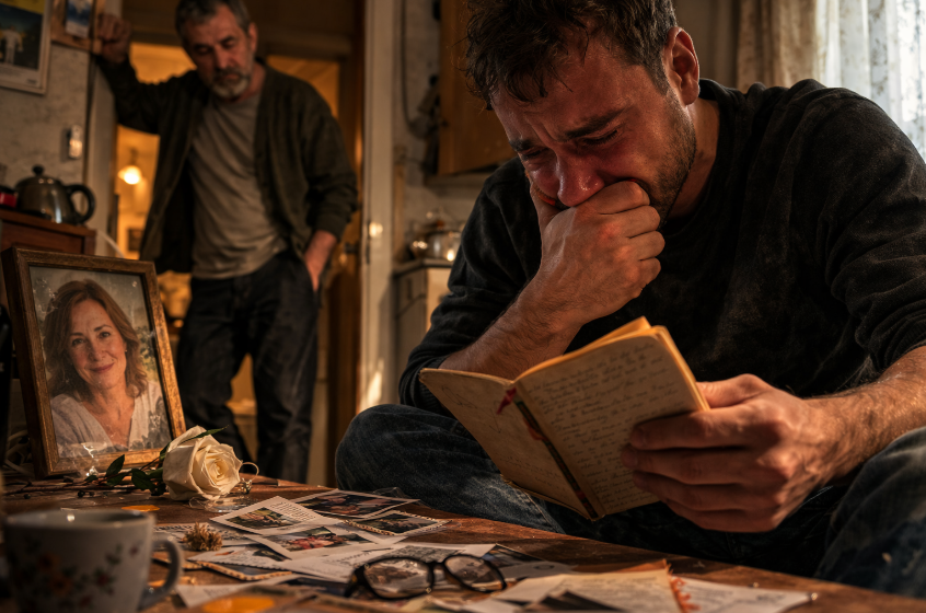 Nienawidził ojczyma całe życie — a prawda czekała w zeszycie matki