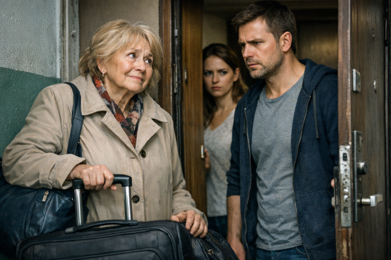 Ani la rând fiul își chema mama la el — dar când a apărut cu valiza, a devenit în plus