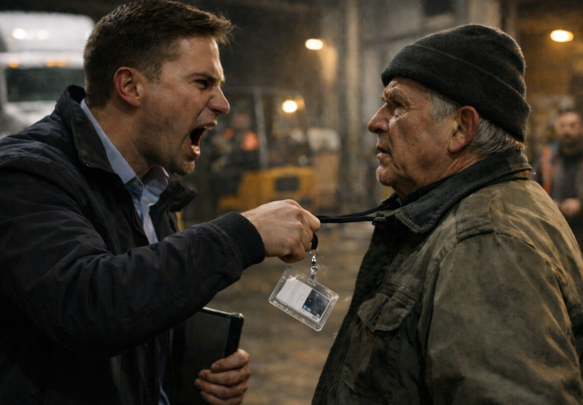 Tânărul șef i-a smuls ecusonul de la gât în fața tuturor și a spus: „Tu aici ești mobilă”