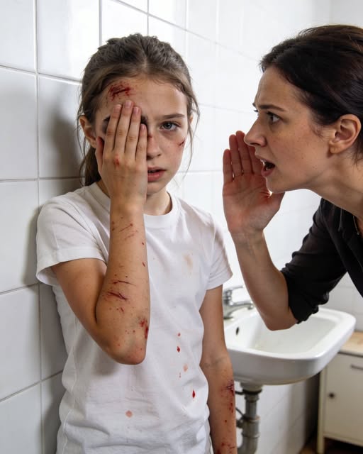 „Mamo… ja już nie chcę się kąpać”.