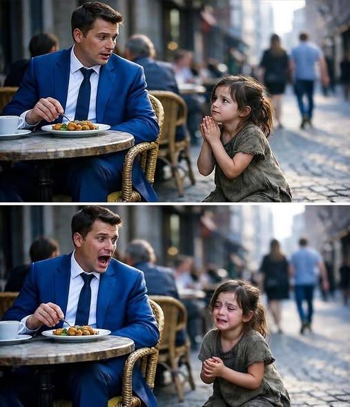 „Proszę pana, mogę zabrać resztki?”