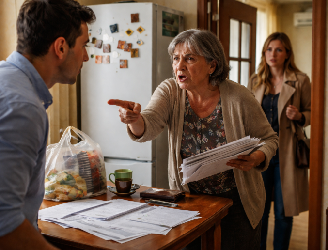 Fiul și-a adus cumpărători să-i vadă apartamentul cât timp ea încă locuia în el