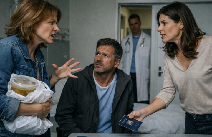 A venit să-și ia soțul de la spital, iar asistenta a întrebat-o: „Care soție sunteți mai exact?”